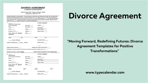separation agreement and dating